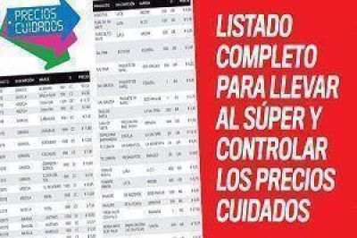 A pesar de los "Precios Cuidados" muchos productos subieron un 20%