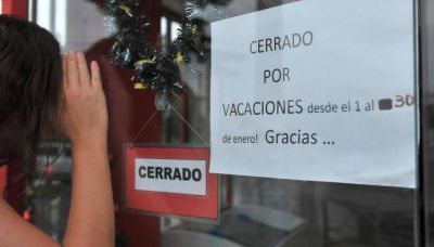 Menos negocios cierran �por vacaciones�