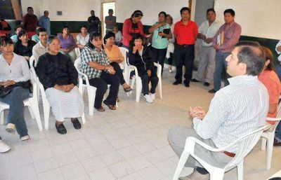 Sylvester se reuni� con el Consejo Barrial del barrio Roberto Romero