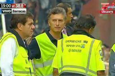 Mauricio Macri: "Los bomberos no hicieron ninguna acci�n temeraria"