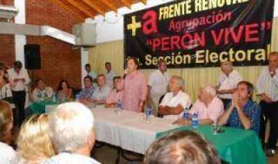 Pensando en 2015, Giustozzi encabez� acto en Tres de Febrero