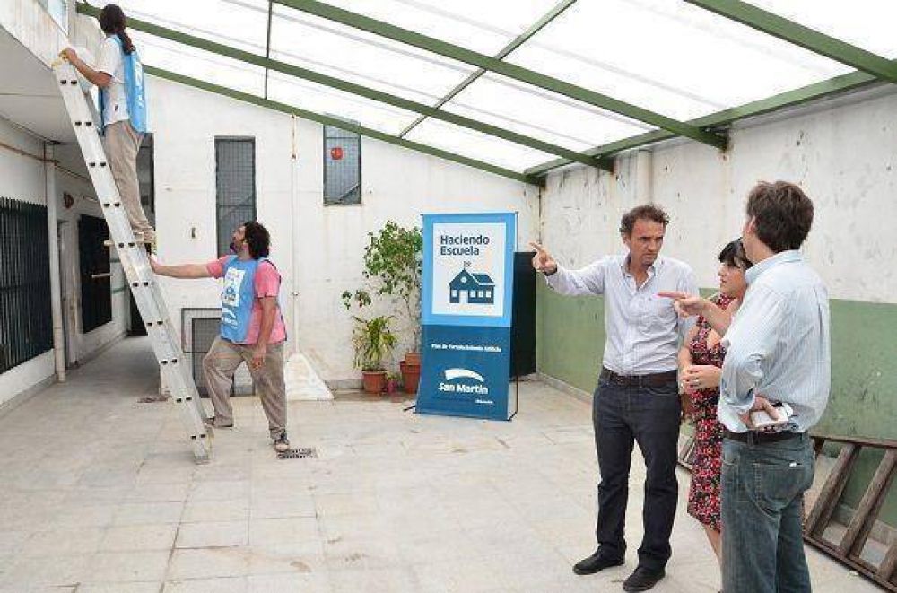 Katopodis supervis� obras en el jard�n N� 939, de Villa Hidalgo