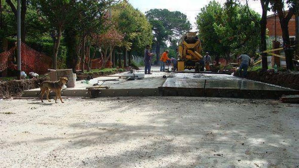 M�s pavimentos en Tigre