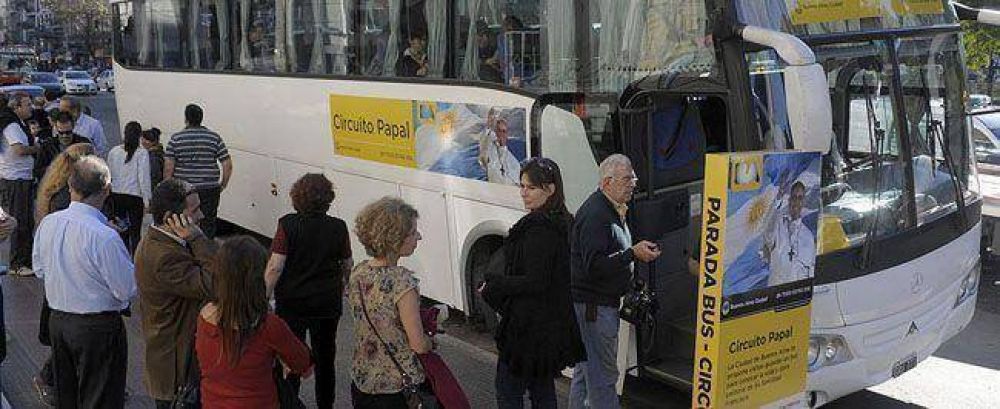 M�s de 3500 personas hicieron el circuito papal en Buenos Aires