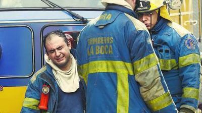 Los bomberos, como una gran familia atravesada por el drama