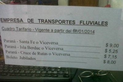 La CNRT mult� a Etacer y Fluviales por el cobro indebido del boleto