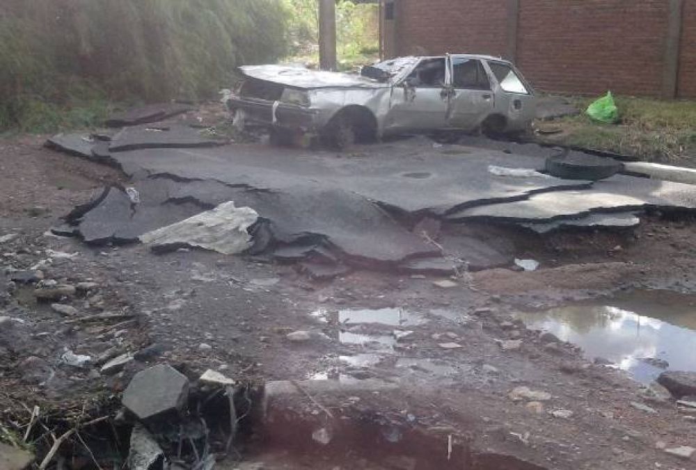 El temporal de anoche dej� evacuados y graves da�os