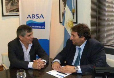 Guillermo Britos se reuni� con el presidente de Aguas Bonaerenses 