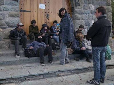 Concentraci�n para debatir sobre el servicio del transporte urbano