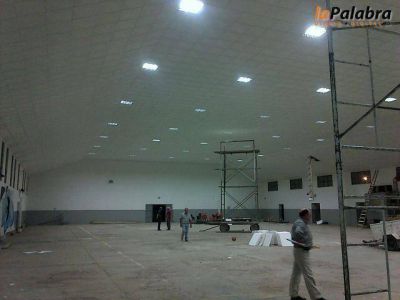 Finalizaron los trabajos de reacondicionamiento del sal�n de Usos M�ltiples de Stroeder