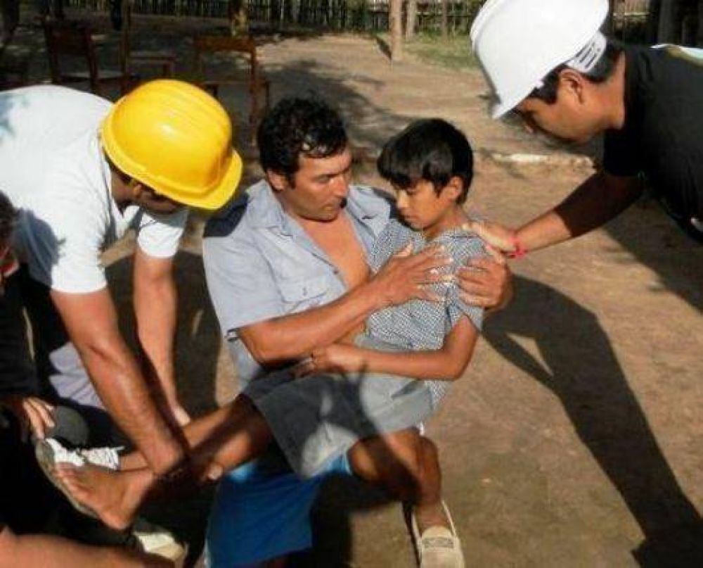 Ni�o de 9 a�os recibi� la descarga de un rayo y sobrevivi� de milagro