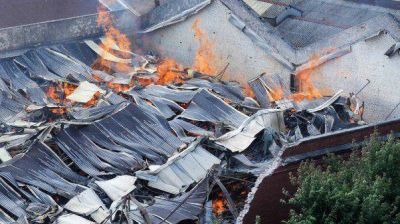Un empleado de Iron Mountain asegur� que no se activaron los regadores
