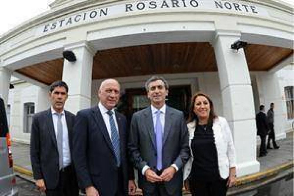 Randazzo prometi� que en 2015 el tren llegar� a Rosario