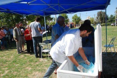 �Pescado para Todos�: el primer d�a se vendieron 4.000 kilos de mariscos