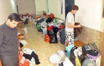 En diferentes lugares se reciben donaciones para ayudar a los damnificados por la inundaci�n