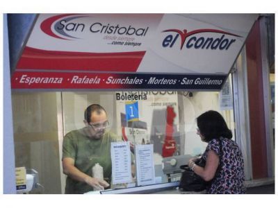 Disminuy� un 50 % la demanda de pasajes a destinos tur�sticos