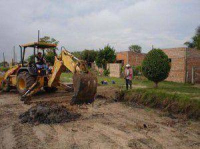 Amplia presencia municipal en tres barrios capitalinos