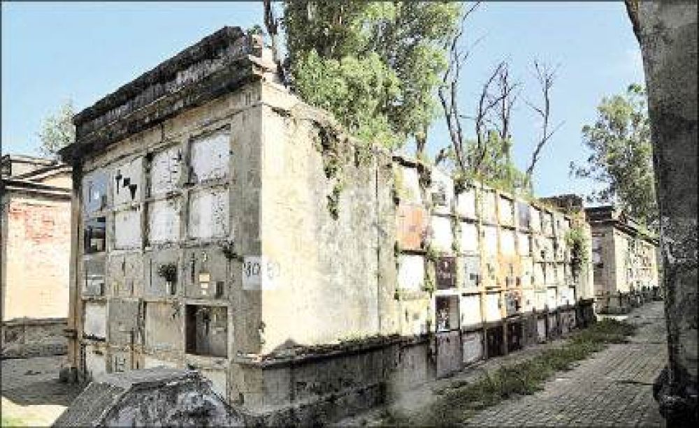 Cementerio: deuda de $ 10 millones por la falta del pago de los nichos