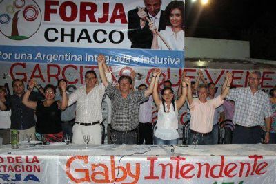 La Concertaci�n-FORJA cerr� su campa�a en Las Garcitas