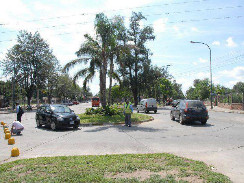 Iniciaron los cambios en el parque San Mart�n con vistas a mejorar el tr�nsito