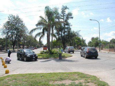 Iniciaron los cambios en el parque San Mart�n con vistas a mejorar el tr�nsito