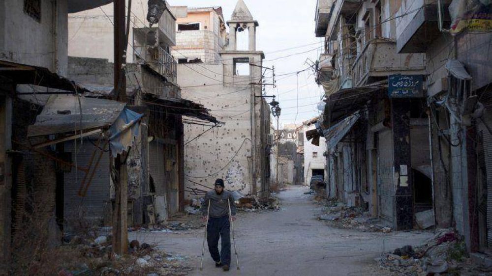 Guerra siria: llega la ayuda humanitaria a Homs