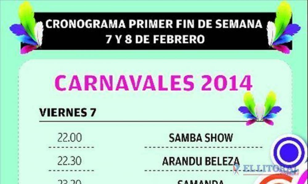 El carnaval volver� esta noche a la avenida del �Nolo Al�as�