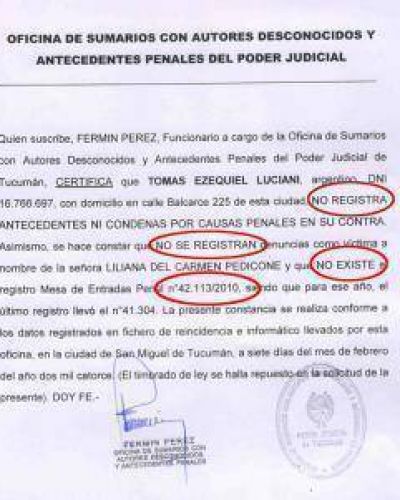La Justicia confirm� que el difamador Jos� Alperovich invent� una causa que no existe, intentando ensuciar al director de Contexto, Tom�s Luciani