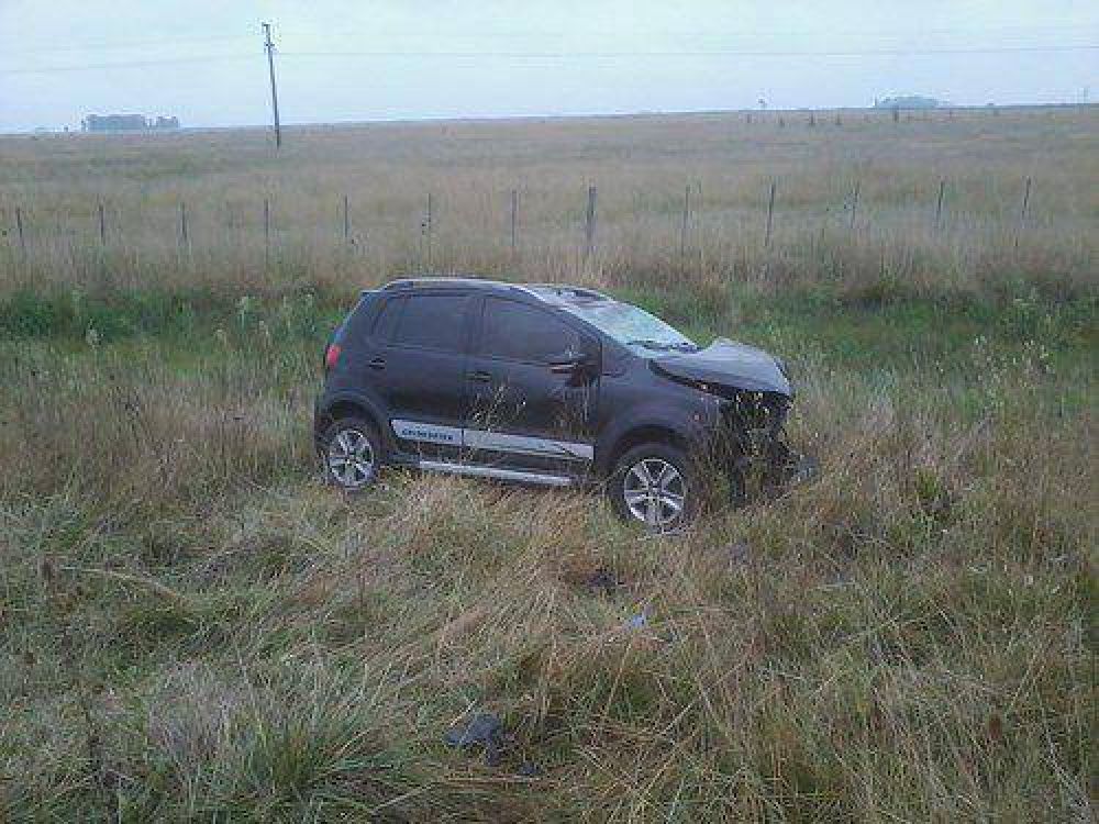  Un matrimonio alvearense sufri� un grave accidente en Ruta 51