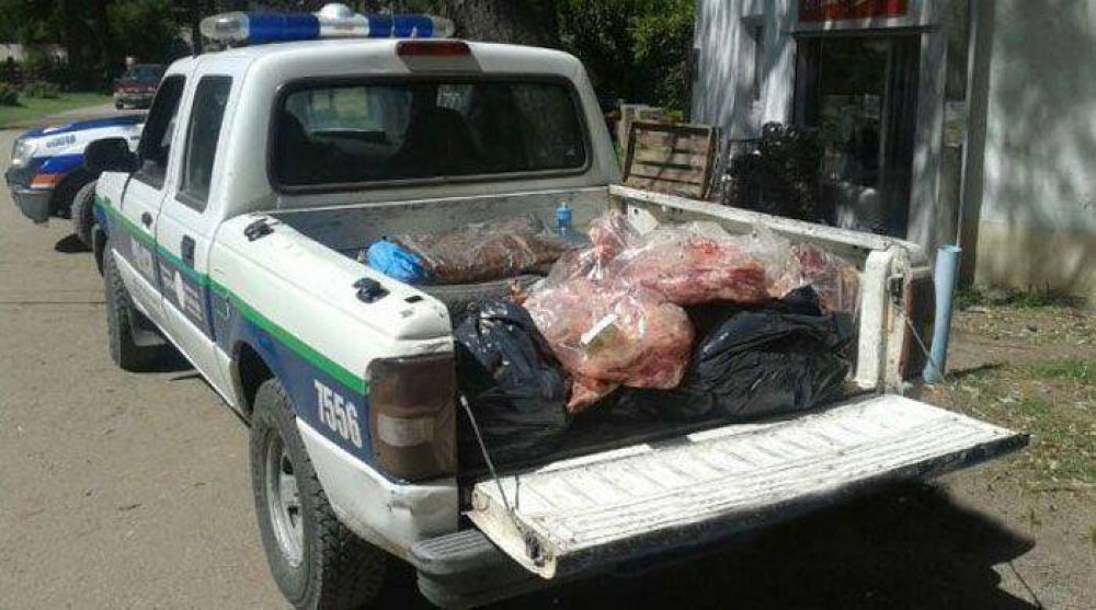 Pehuen C�: decomisan m�s de 1.500 kilos de carne
