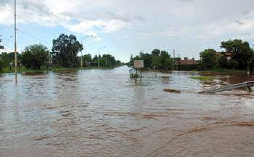 En Pergamino, las intensas lluvias del viernes volvieron a generar problemas