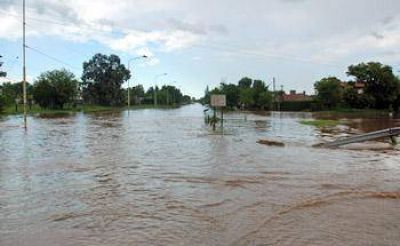 En Pergamino, las intensas lluvias del viernes volvieron a generar problemas