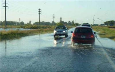 Estado de rutas provinciales en zonas afectadas por inundaciones