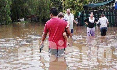 El temporal dej� un muerto y m�s de 300 evacuados