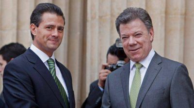 Para combatir al crimen organizado, Colombia y M�xico compartir�n informaci�n de seguridad