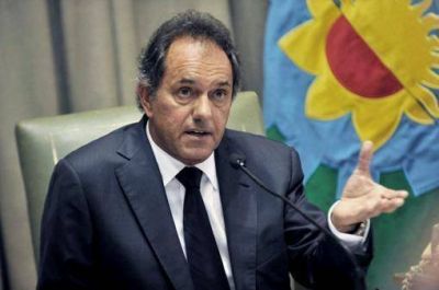 El gobernador Scioli viaja el mi�rcoles a Estados Unidos