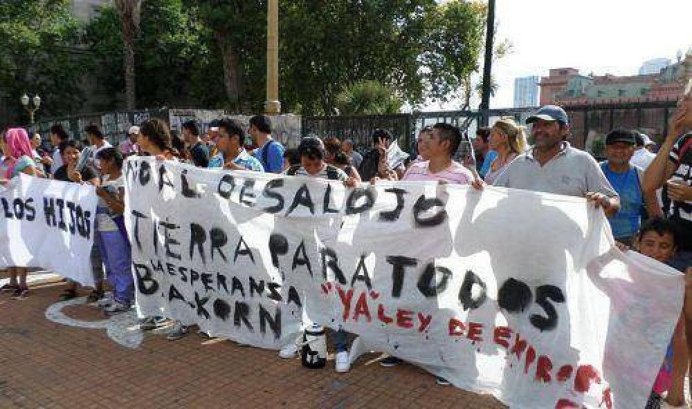 A Plaza de Mayo contra el desalojo