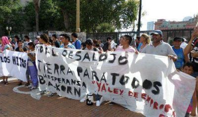 A Plaza de Mayo contra el desalojo