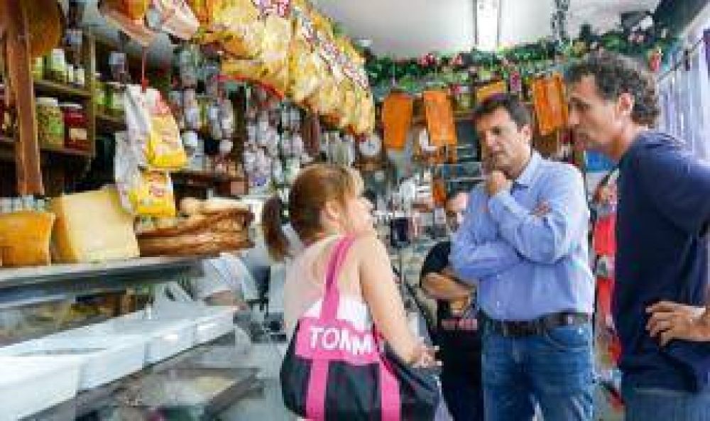 Massa dijo que "la inflaci�n sigue sin control" y que "los precios est�n disparados"