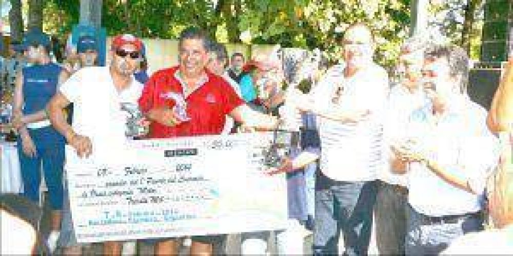 Premiaron a los ganadores de la pesca en Herradura