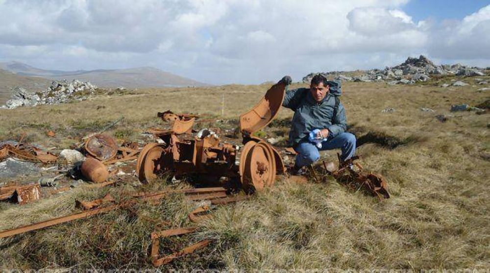 Un ex combatiente juninense pas� diez d�as llenos de emoci�n en las Malvinas