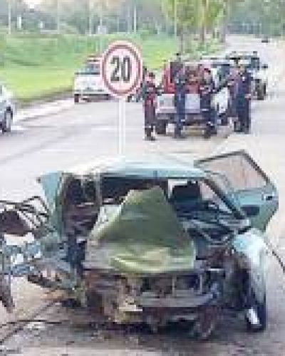 Falleci� uno de los j�venes que se hab�a accidentado ayer en Victoria