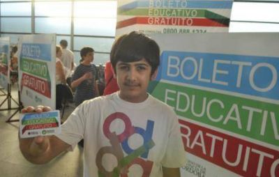 El 17 de febrero comienza la inscripci�n para el boleto educativo