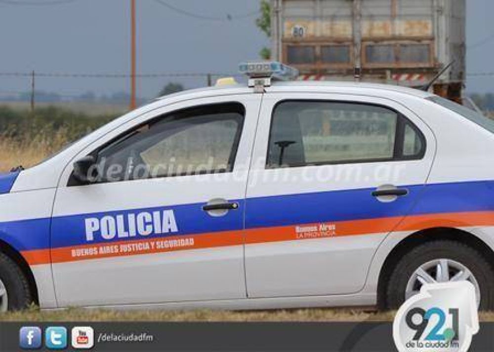 Cuatro pig�enses fueron demorados en Puan: su auto qued� secuestrado