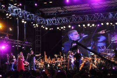 Heterog�neo show para celebrar el cumplea�os de Mar del Plata