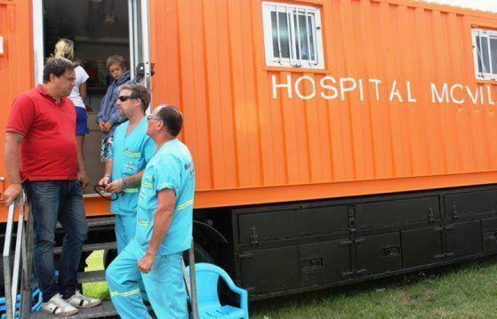 �Manino� Iriart destac� laimportancia de los hospitales m�viles