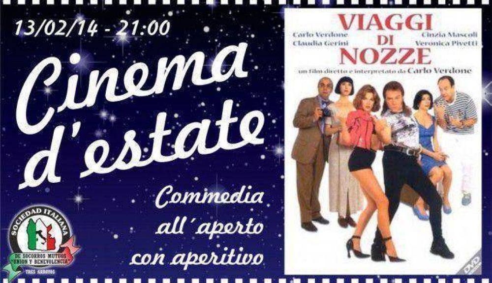La Sociedad italiana propone una comedia en su ciclo de cine
