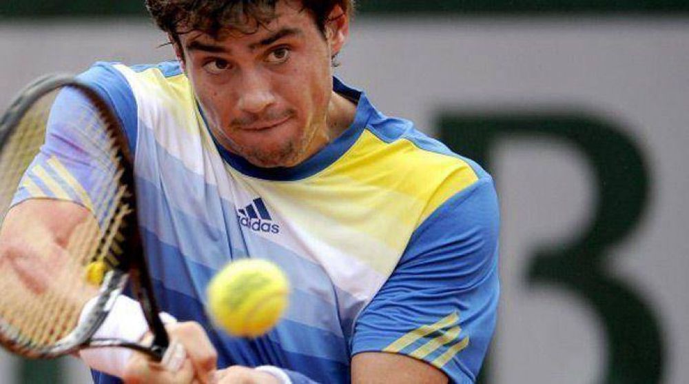 El bahiense Pella debut� con una sonrisa en el ATP de Buenos Aires