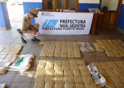 Incautaron en dos operativos m�s de media tonelada de marihuana