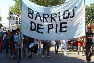 Barrios de Pie se moviliza por el aumento de los precios de la canasta familiar